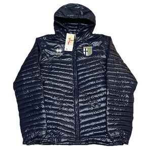 Parma Calcio Errea Gorner Puffer Hooded Jacket Women’s Size Medium - NWT